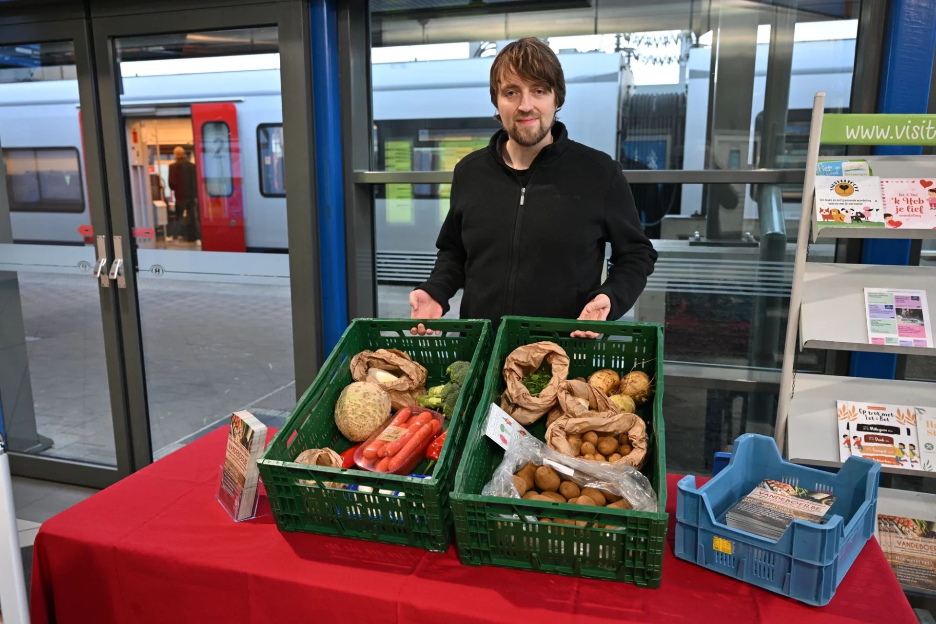 Des produits frais et locaux dans les gares de la SNCB: le concept va s’étendre