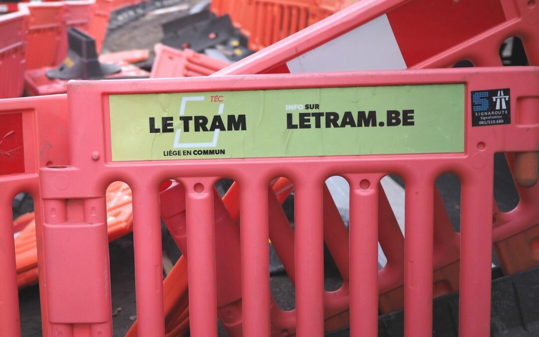 Tram: travaux d’impétrants et déviations place du Marché, au carrefour de la rue des Mineurs