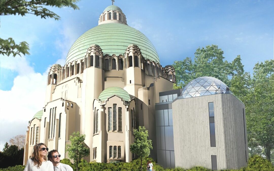 Salle d’escalade et restaurant panoramique dans la basilique de Cointe: la demande de permis introduite