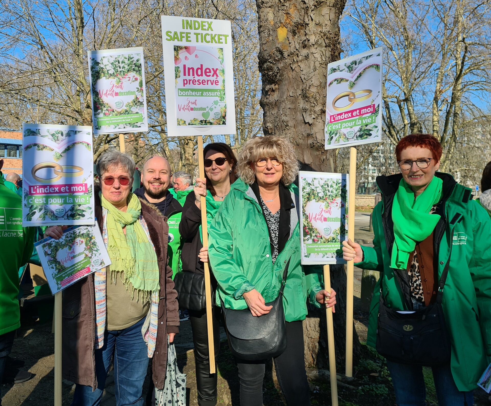 Manifestations de soutien à l’indexation automatique des salaires