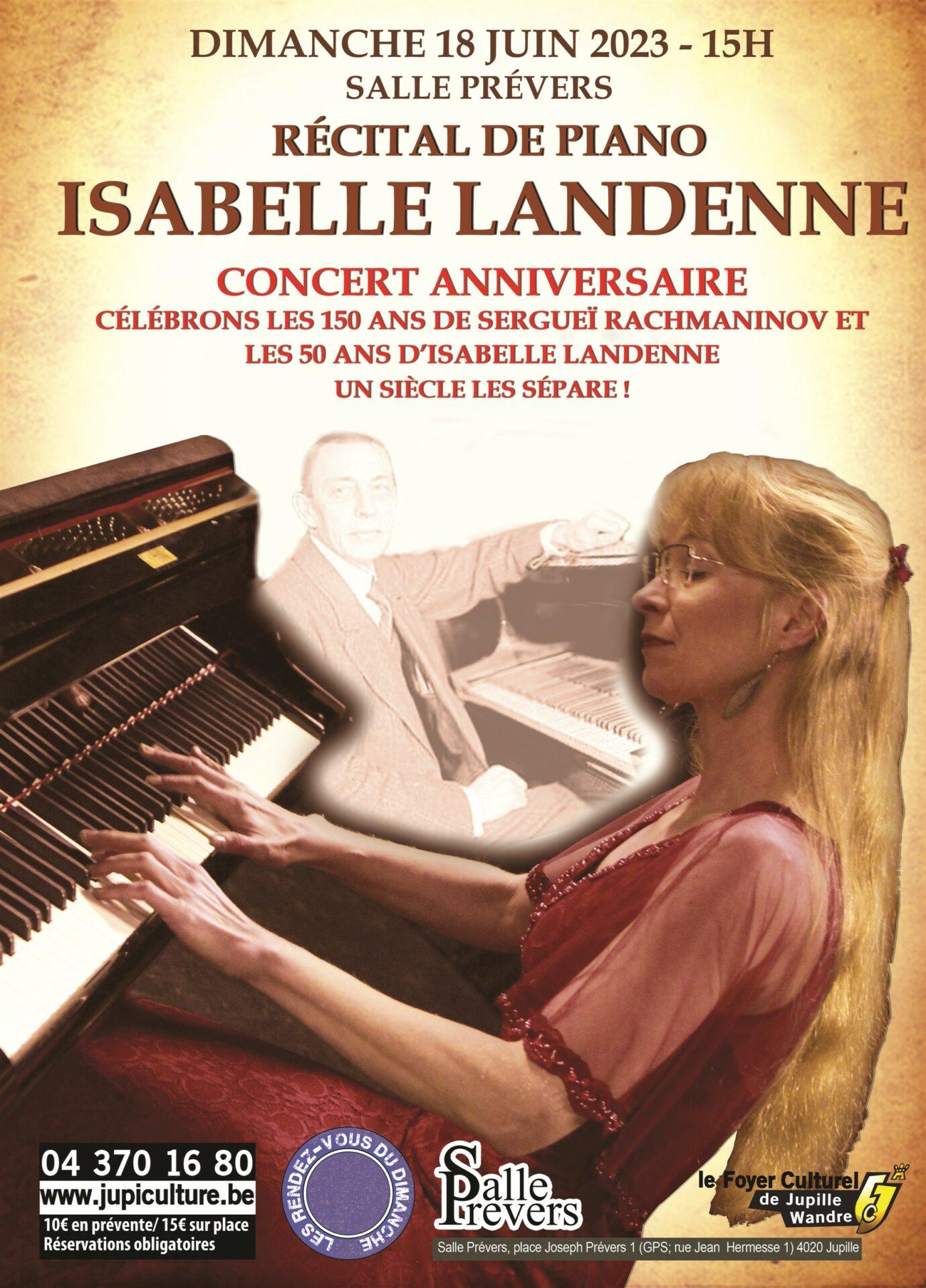 Récital de piano d'Isabelle Landenne