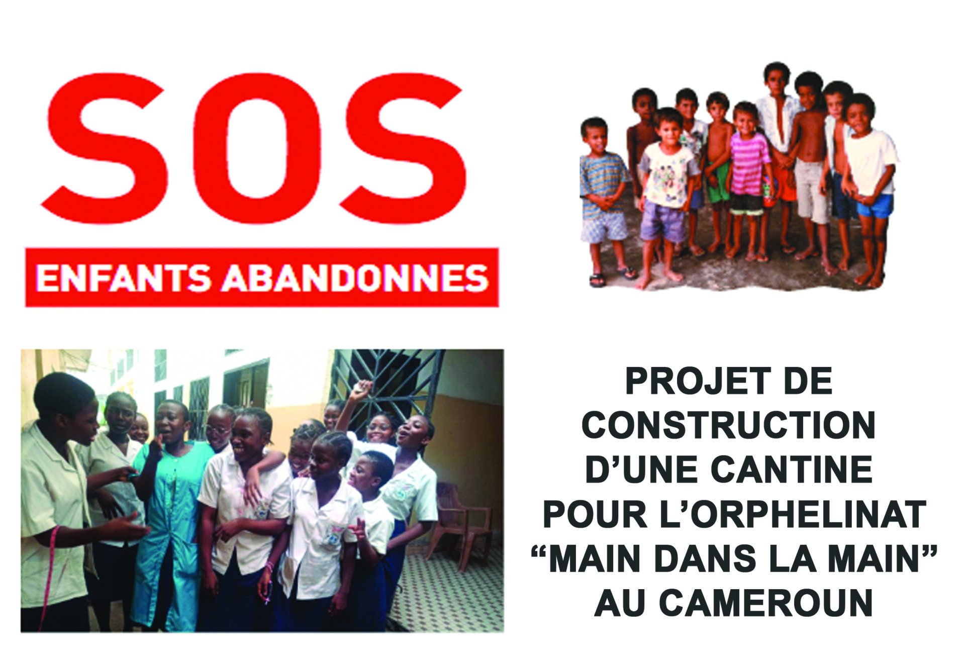 Présentation des derniers projets de l’ASBL Sos enfants abandonnés