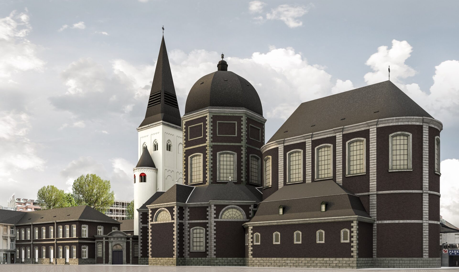 La collégiale Saint-Jean l’Evangéliste de la place Xavier-Neujean sera comme neuve en juillet 2024