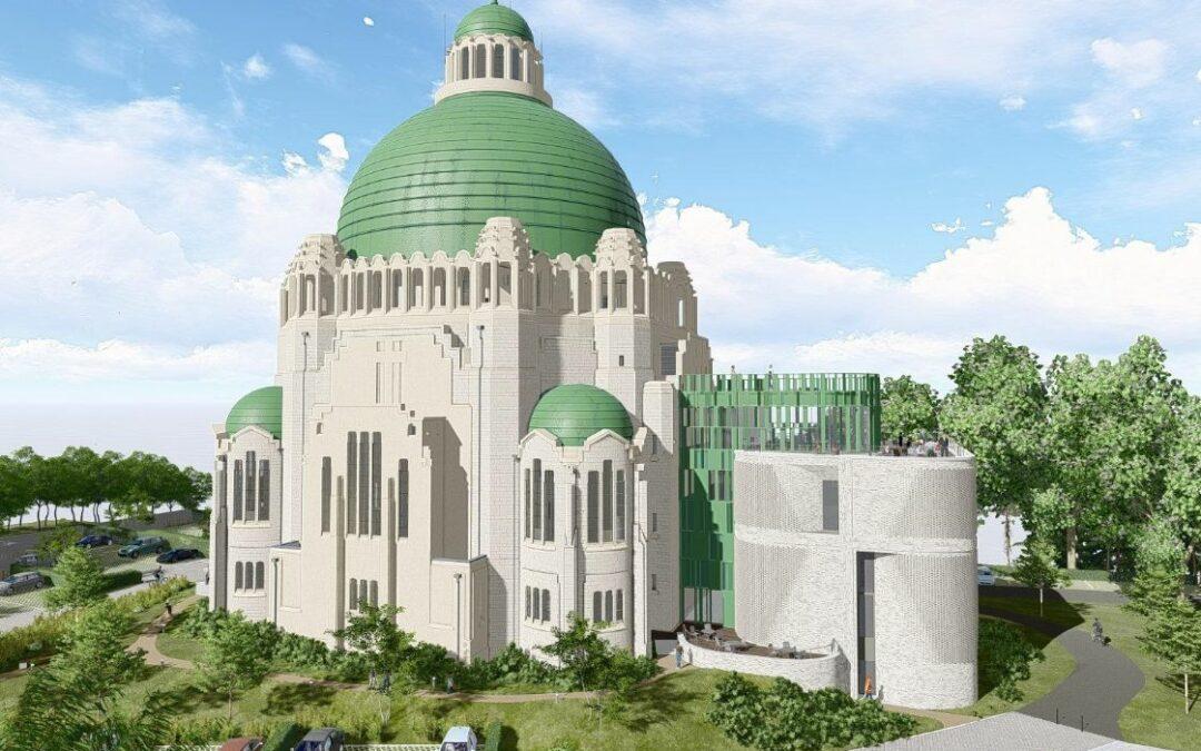 Zizanie autour du projet culminant de salle d’escalade avec resto panoramique dans la basilique de Cointe