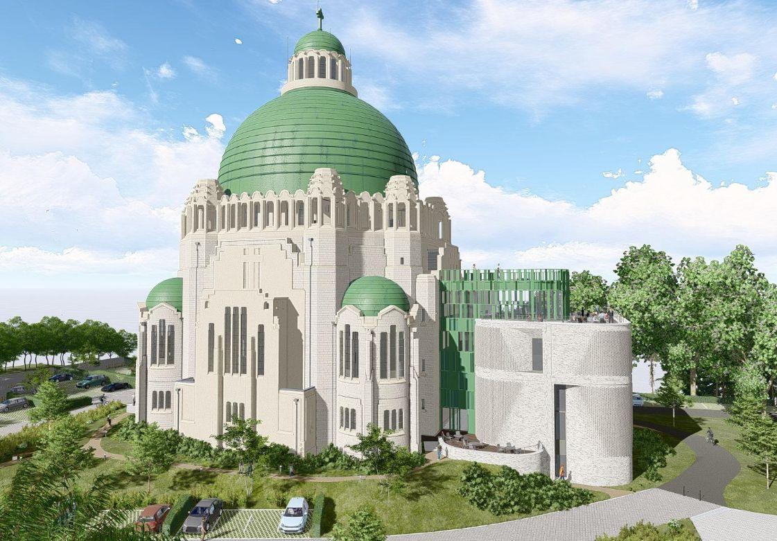 Zizanie autour du projet culminant de salle d’escalade avec resto panoramique dans la basilique de Cointe