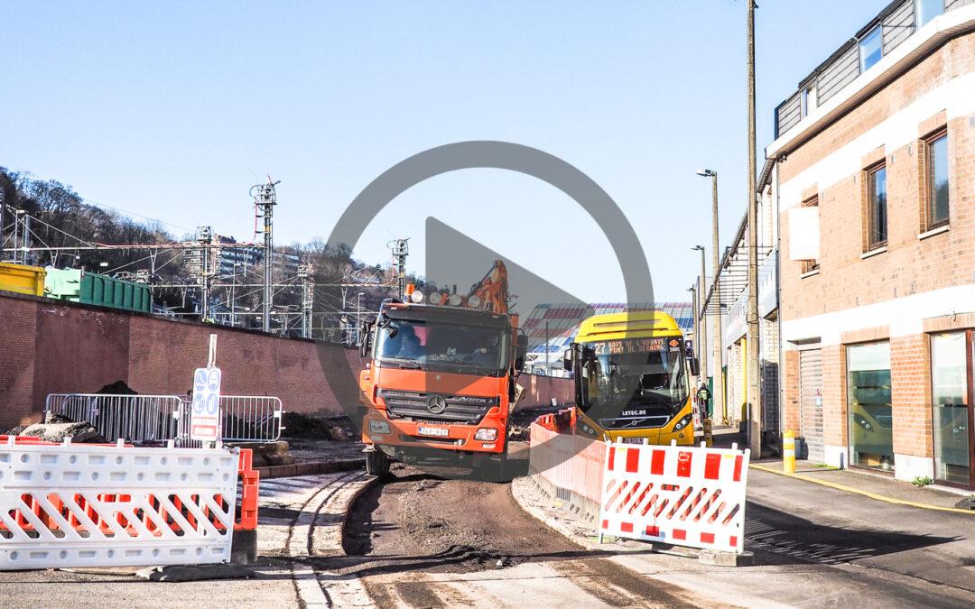 L’état actuel des travaux du tram sur l’ensemble de son tracé en vidéo