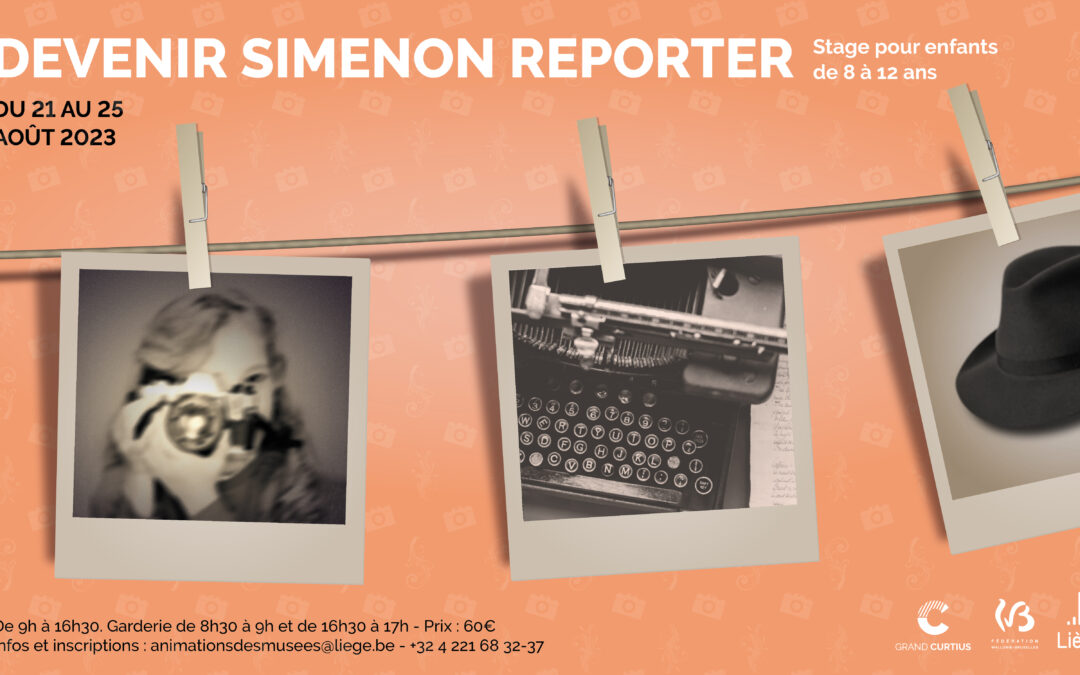Agenda ► Devenir Simenon Reporter