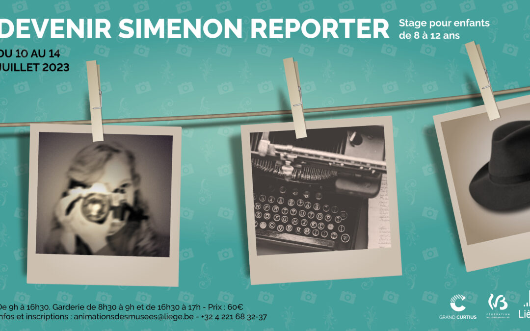 Agenda ► Devenir Simenon Reporter