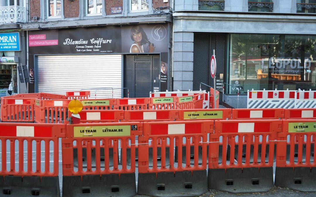 Tram: deux carrefours de la rue Léopold seront fermés cette semaine en matinée