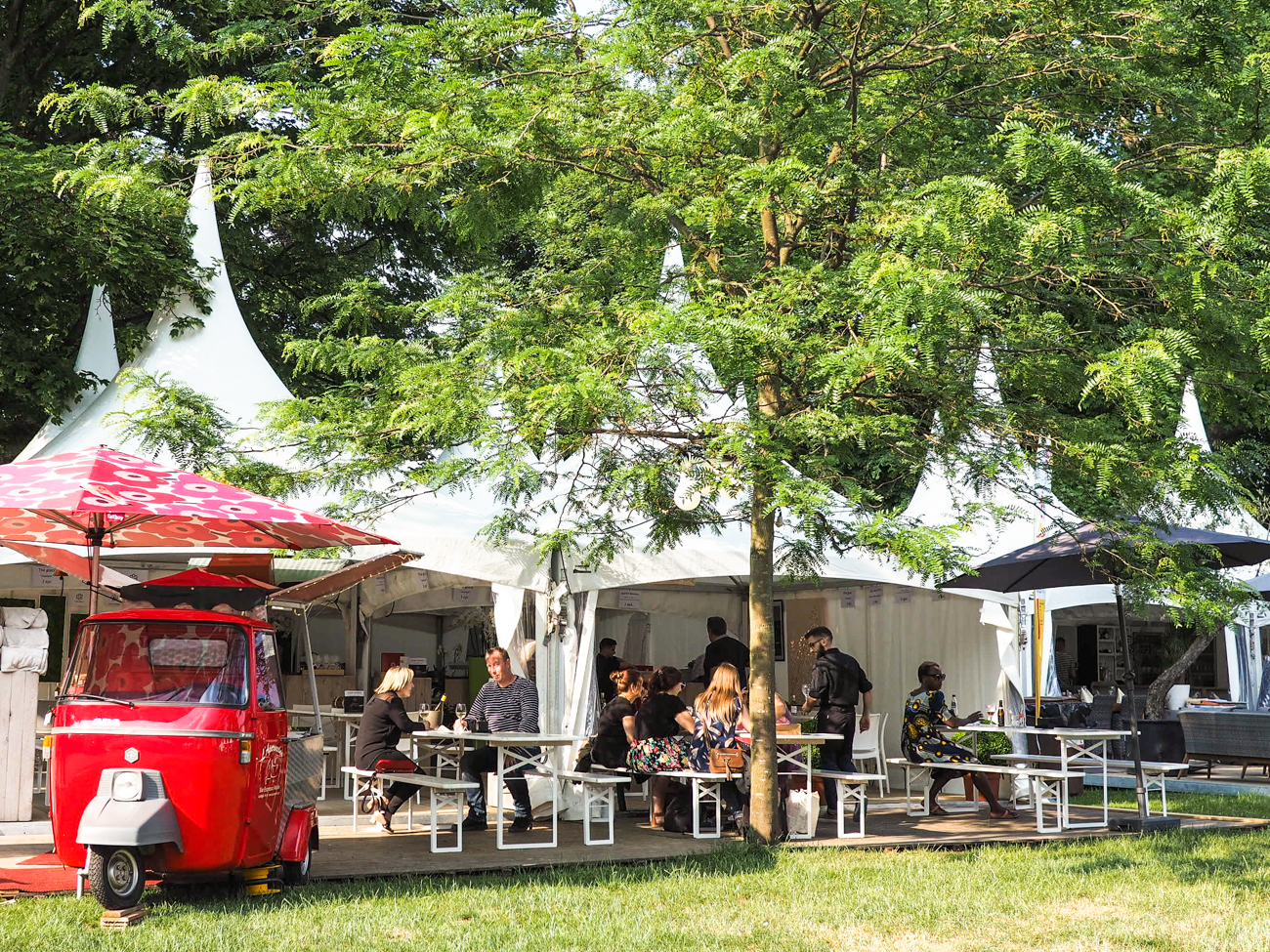 A partir de jeudi, le parc de la Boverie se transforme en restaurant