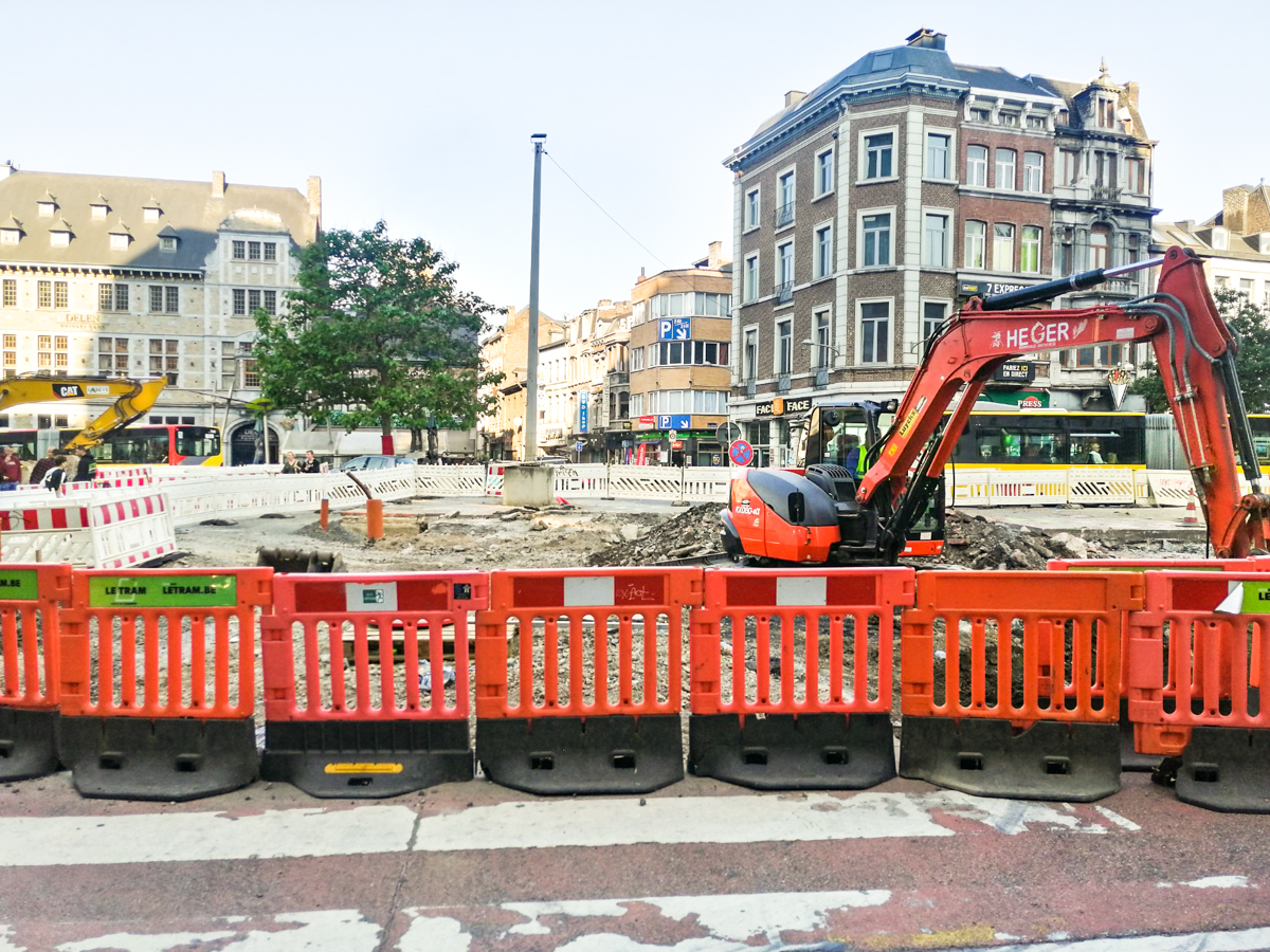 Le bourgmestre de Liège “excédé” par le manque de communication autour du chantier du tram