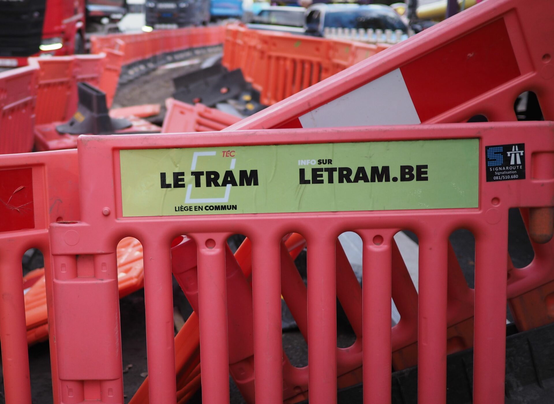 Nouveaux travaux place des Déportés et quai Saint-Léonard