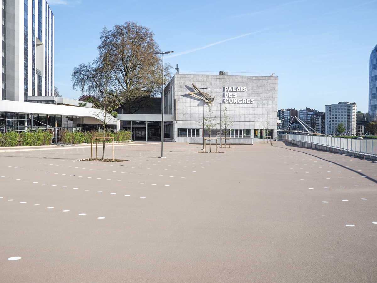 Le parking du Palais des Congrès, rénové, est rouvert et désormais payant