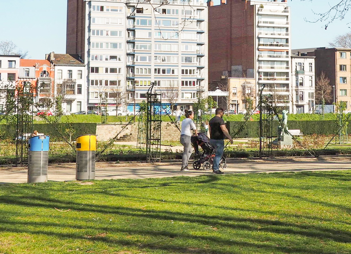 Rénovation de l’une des principales allées du parc de la Boverie