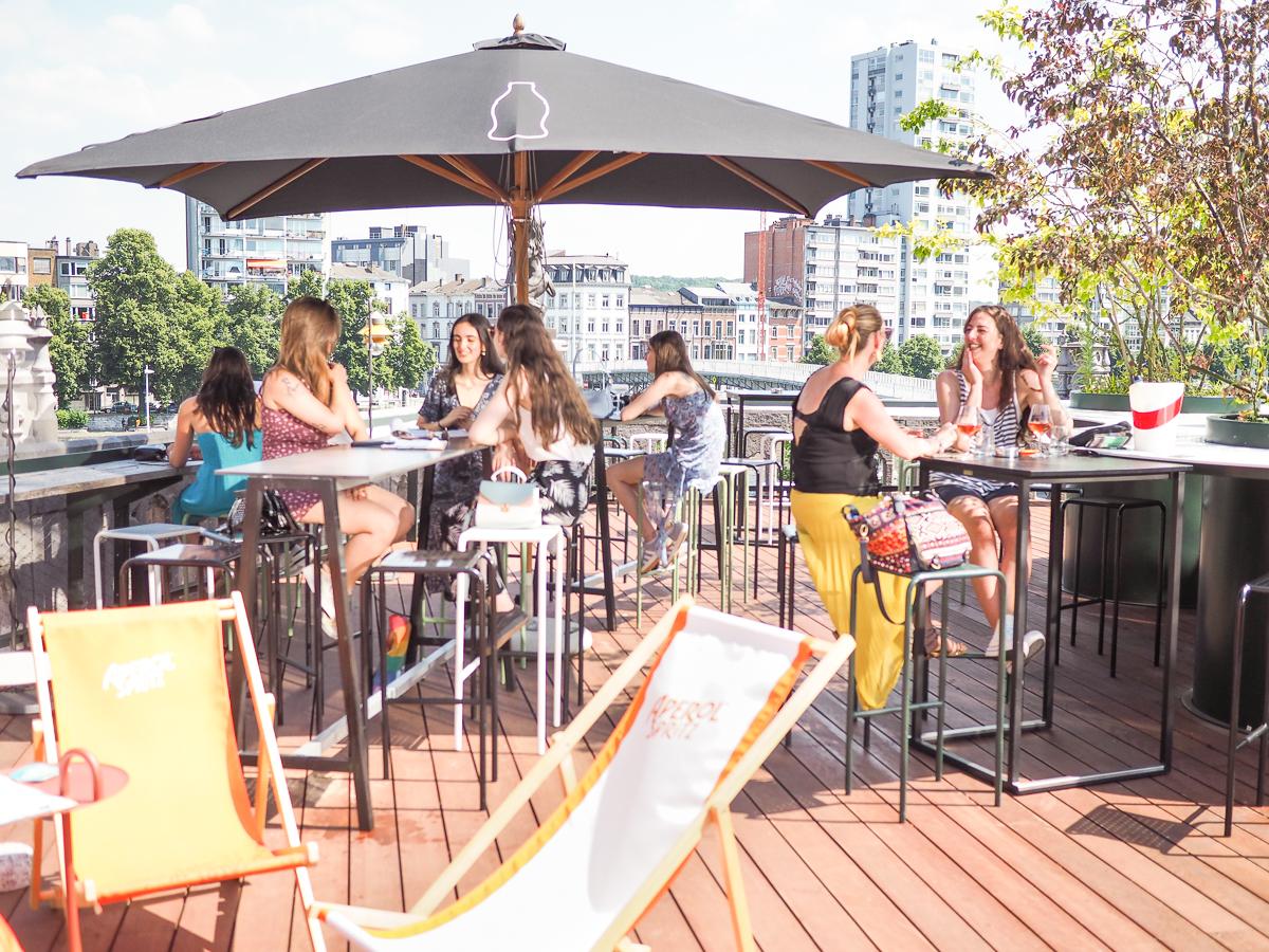 Les 14 terrasses les plus sympas pour boire un verre à Liège quand il fait beau