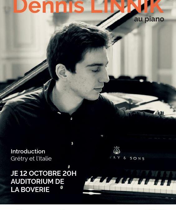 Agenda ► Concert de Dennis LINNIK – piano