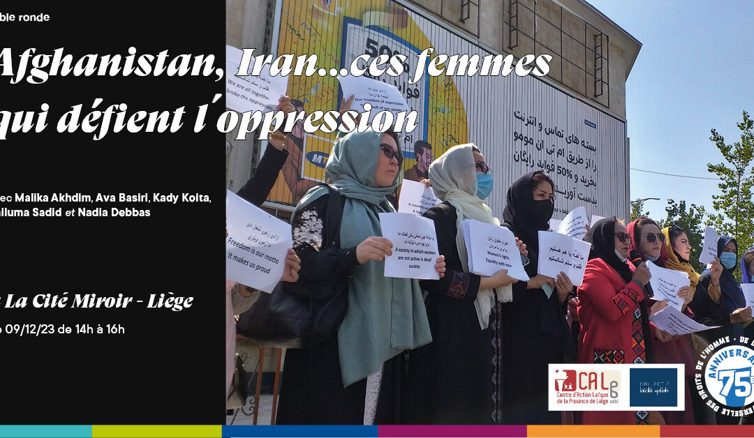Agenda ► Afghanistan, Iran,… ces femmes qui défient l’oppression