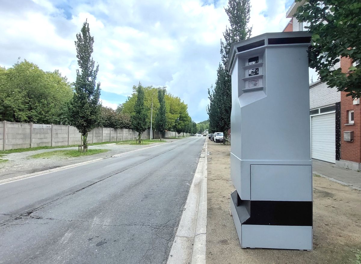 Le Lidar contrôle actuellement la vitesse boulevard Fosse-Crahay