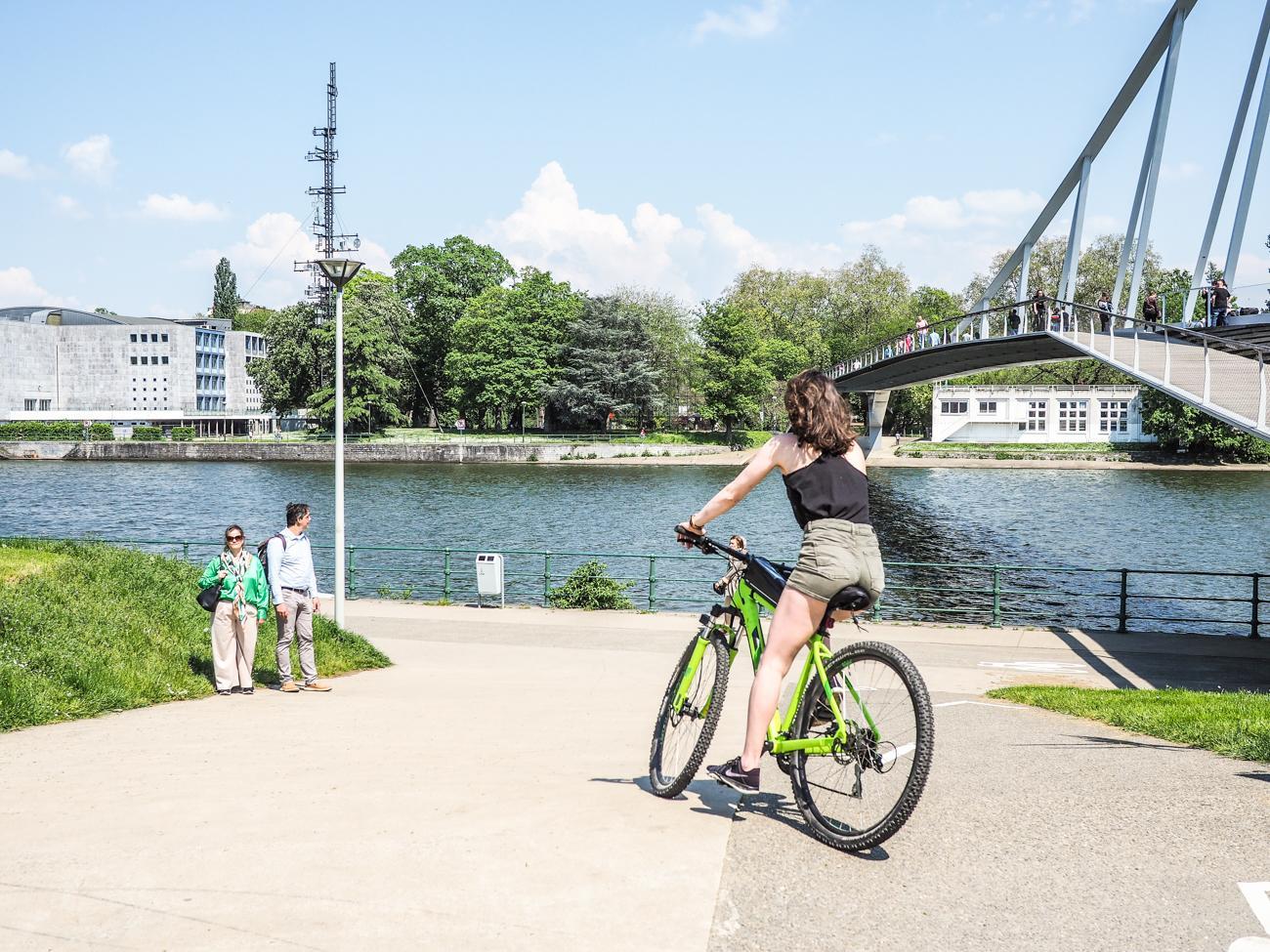 Après le tram, de nouveaux aménagements sur les quais de Meuse en rive gauche pour faciliter la mobilité douce