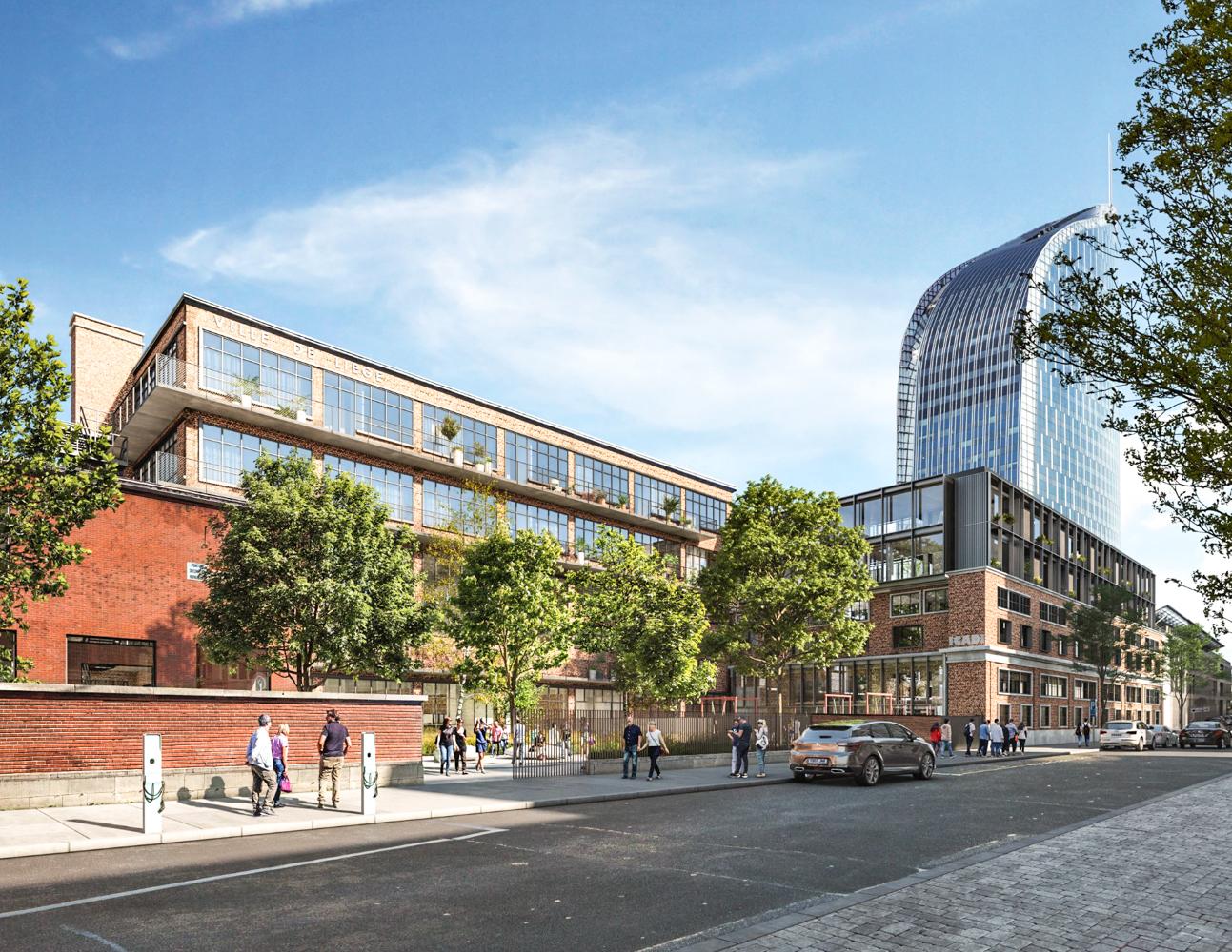 152 logements, une crèche et des surfaces commerciales aux Guillemins, sur l’ancien site ICADI