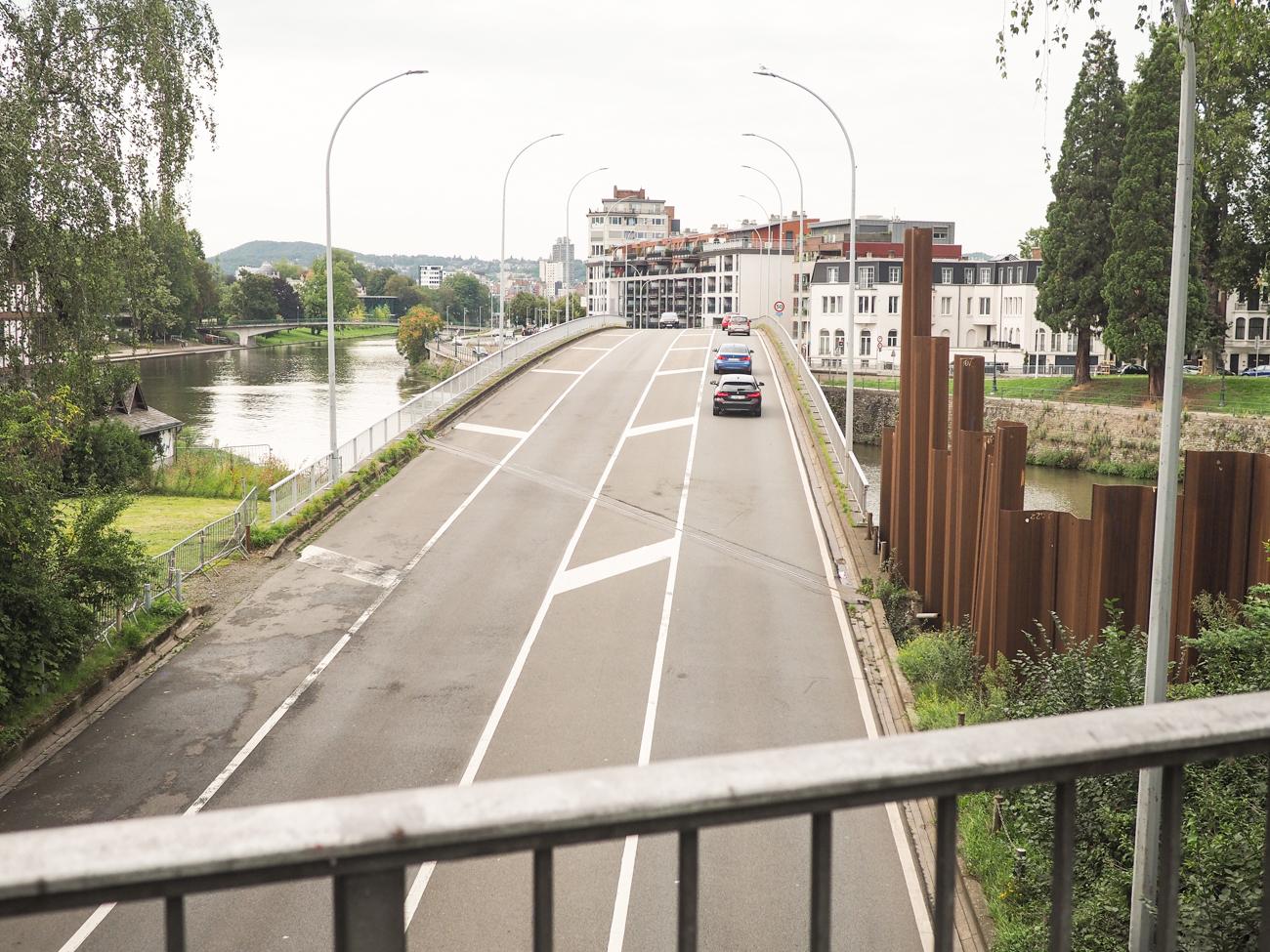 On envisage de démolir le pont Gramme, près du pont de Fragnée, pour faire passer les vélos sur l’Ourthe