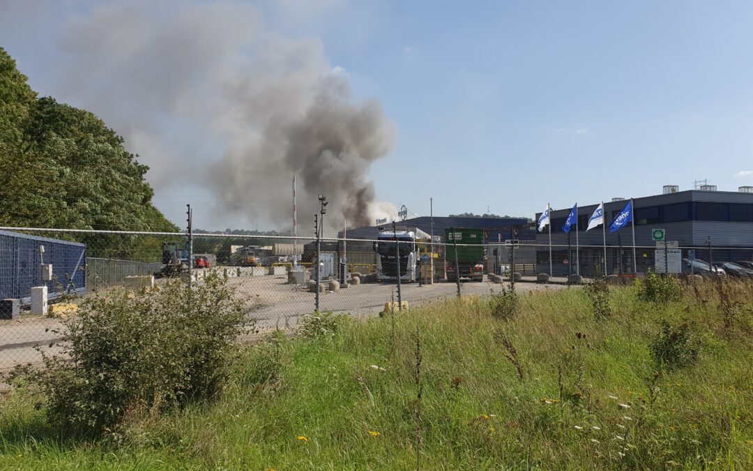 Sept incendies en dix ans chez Recydel: “Cela suffit”, dit Vert Ardent