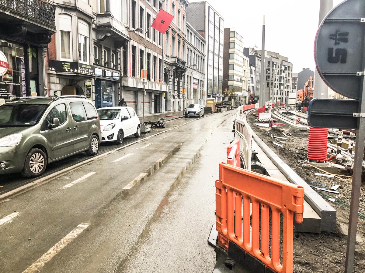 La piste cyclable du boulevard de la Sauvenière ne sera plus comme avant, ce que regrette le Gracq