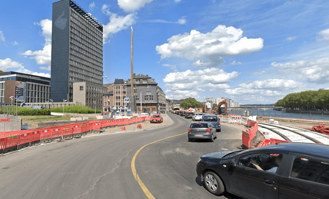 Travaux du tram: la circulation autour de la rue de la Cité modifiée