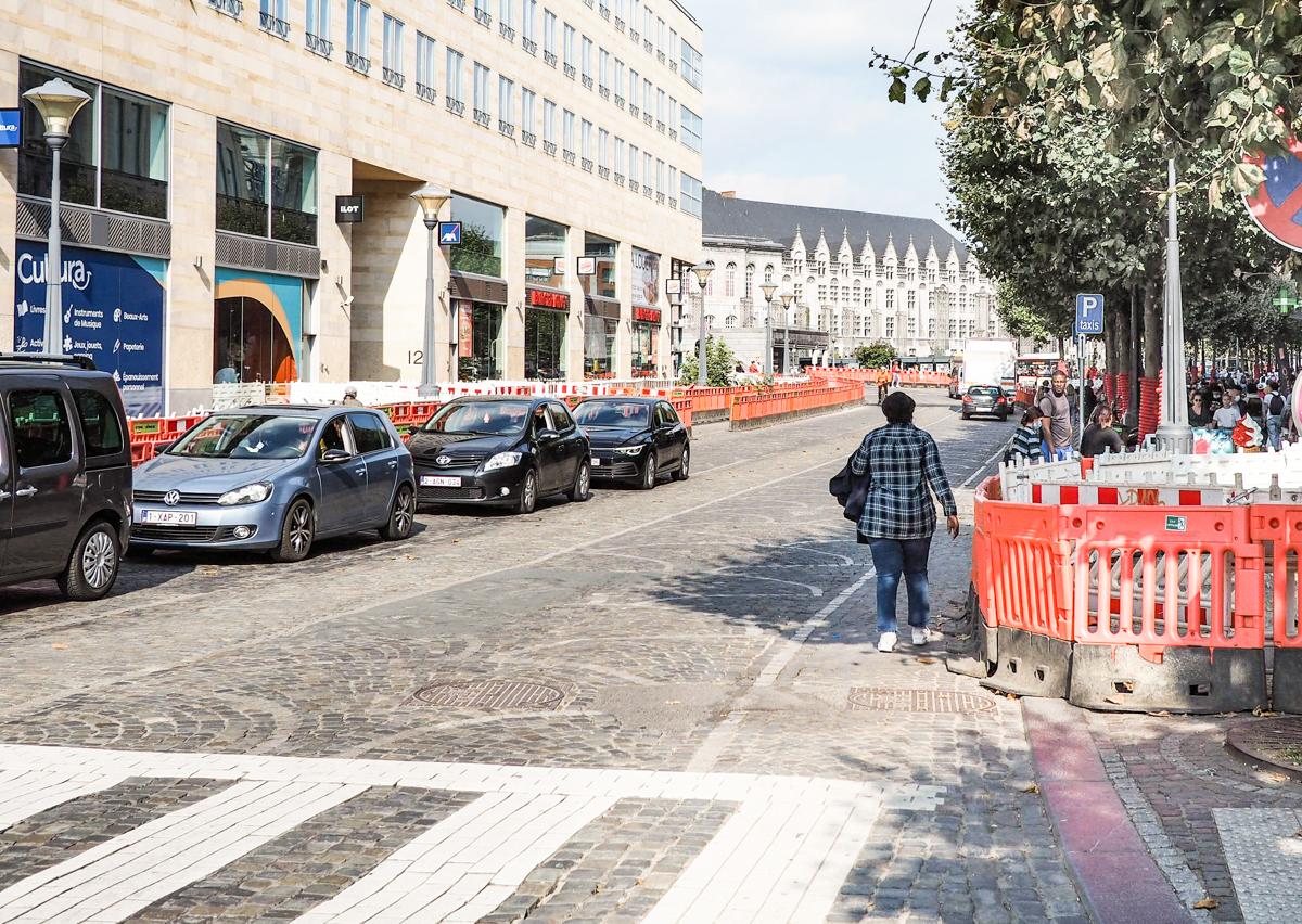 Au terme des travaux de pavage, la rue Joffre sera rouverte à la circulation dans 10 jours