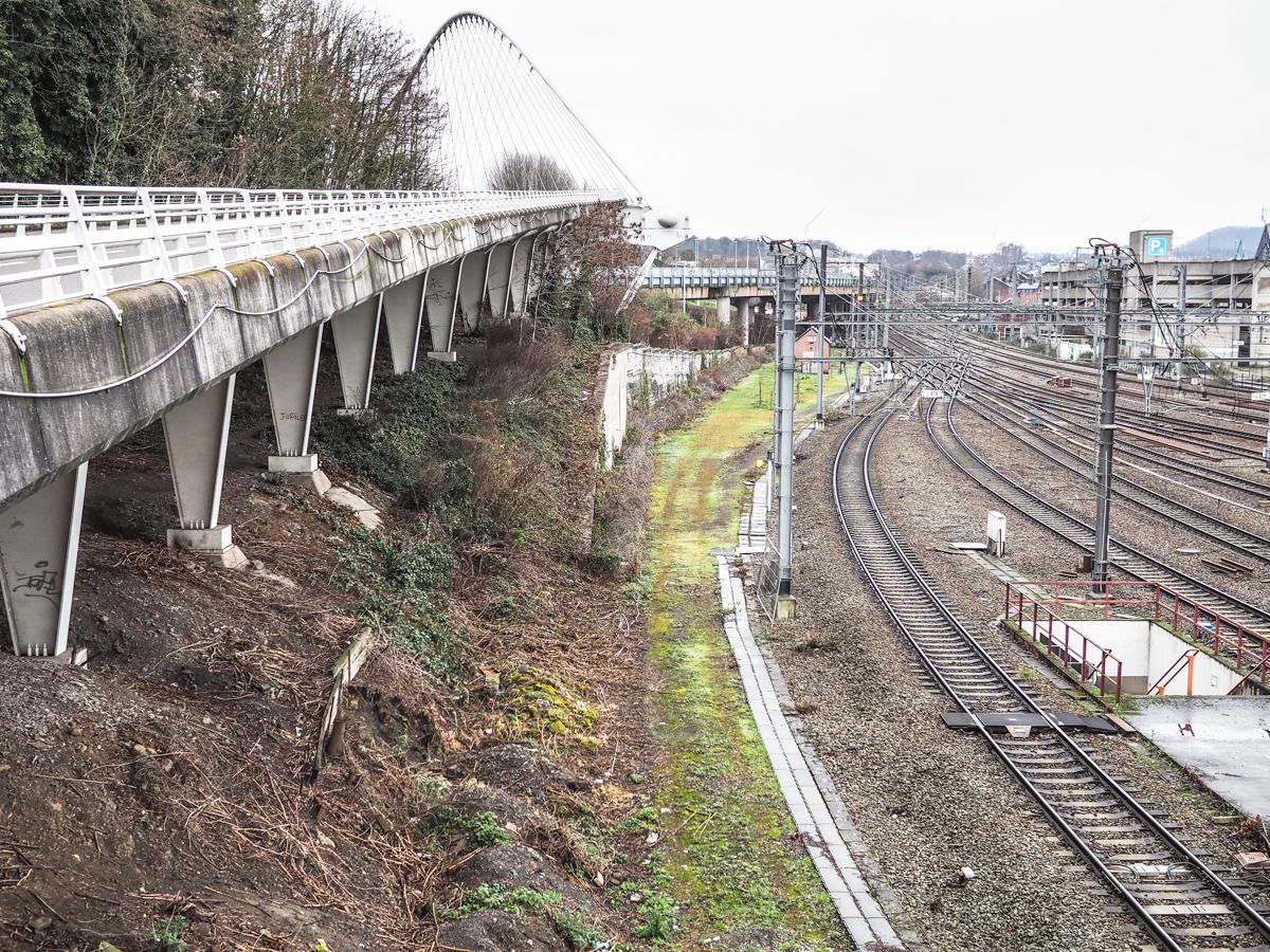 Une nouvelle piste cyclable Guillemins-Laveu va être construite cette année derrière la gare
