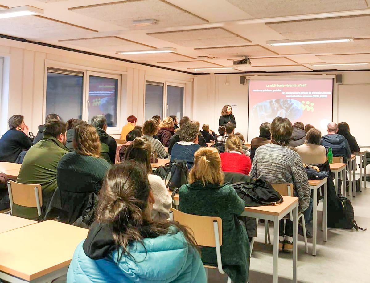 Séance d’information supplémentaire pour la nouvelle école secondaire innovante liégeoise
