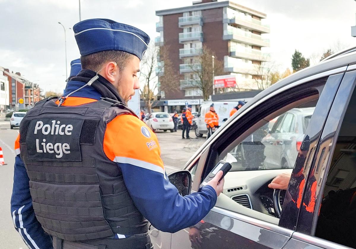 La police a contrôlé 670 véhicules à Liège ce samedi: voici le bilan