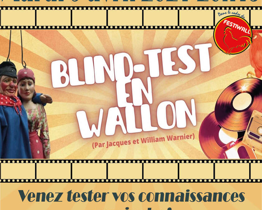 Agenda ► Blind – Test en Wallon par Jacques et William Warnier