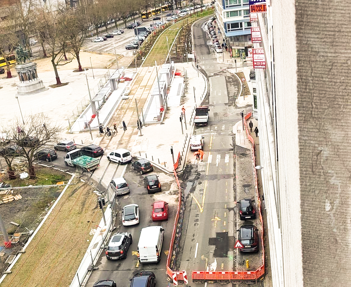 Les accès aux boulevards Piercot et Avroy bloqués depuis l’avenue Rogier un mois durant
