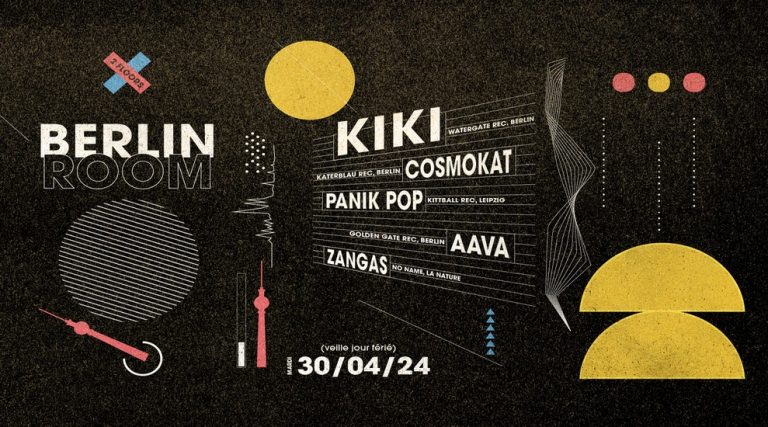 Agenda ► Berlin room with Kiki, Cosmokat, Panik pop, Aava, Zangas @KulturA.