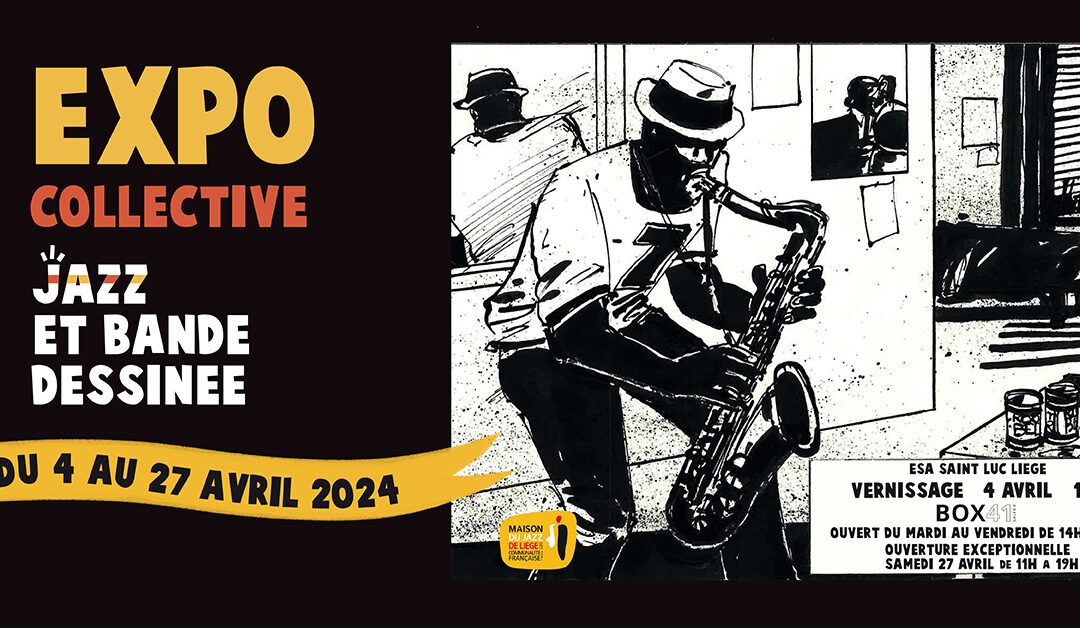 Agenda ► Exposition collective: Jazz et bande dessinée