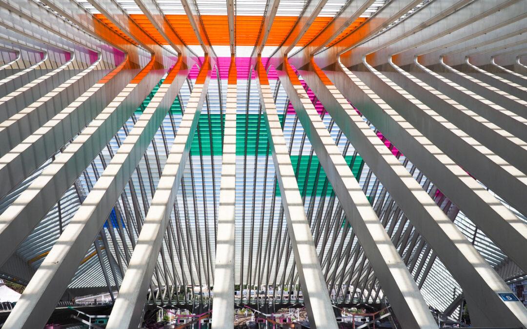 Le groupe liégeois Uhoda récompensé deux fois pour l’œuvre de Daniel Buren sur la gare des Guillemins