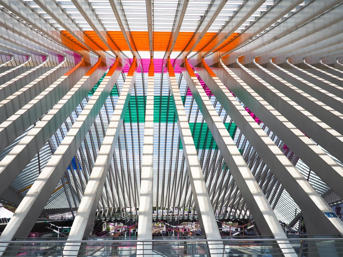 Le groupe liégeois Uhoda récompensé deux fois pour l’œuvre de Daniel Buren sur la gare des Guillemins