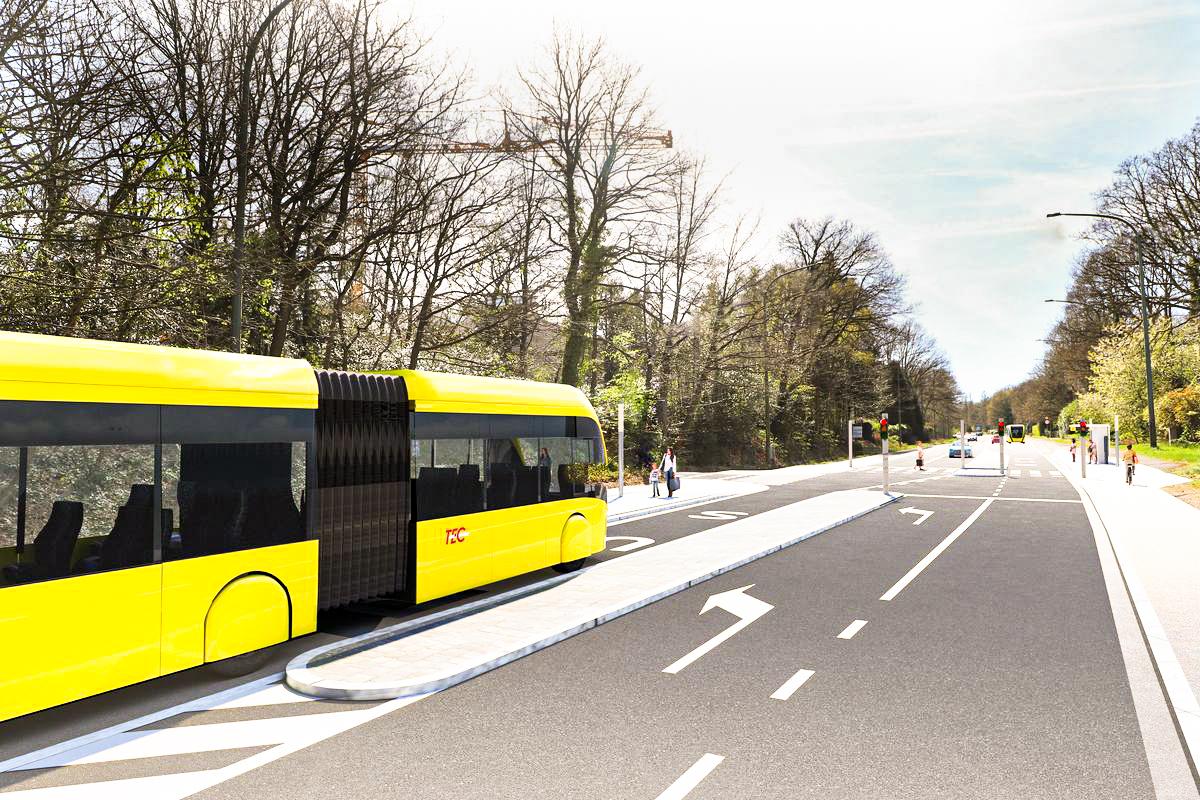 La ligne de bus à haut niveau de service vers le Sart-Tilman à nouveau retardée: ce ne sera pas en même temps que le tram