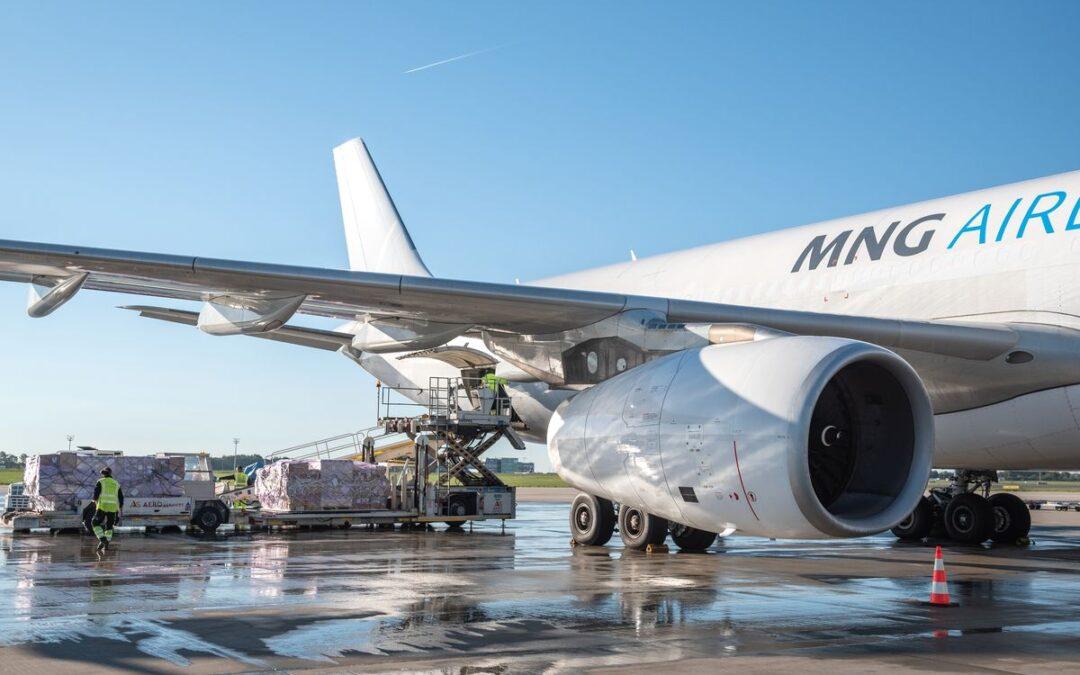 L’augmentation nombre de mouvements d’avions cargo se poursuit à Liege Airport et le nombre de vols de nuit diminue