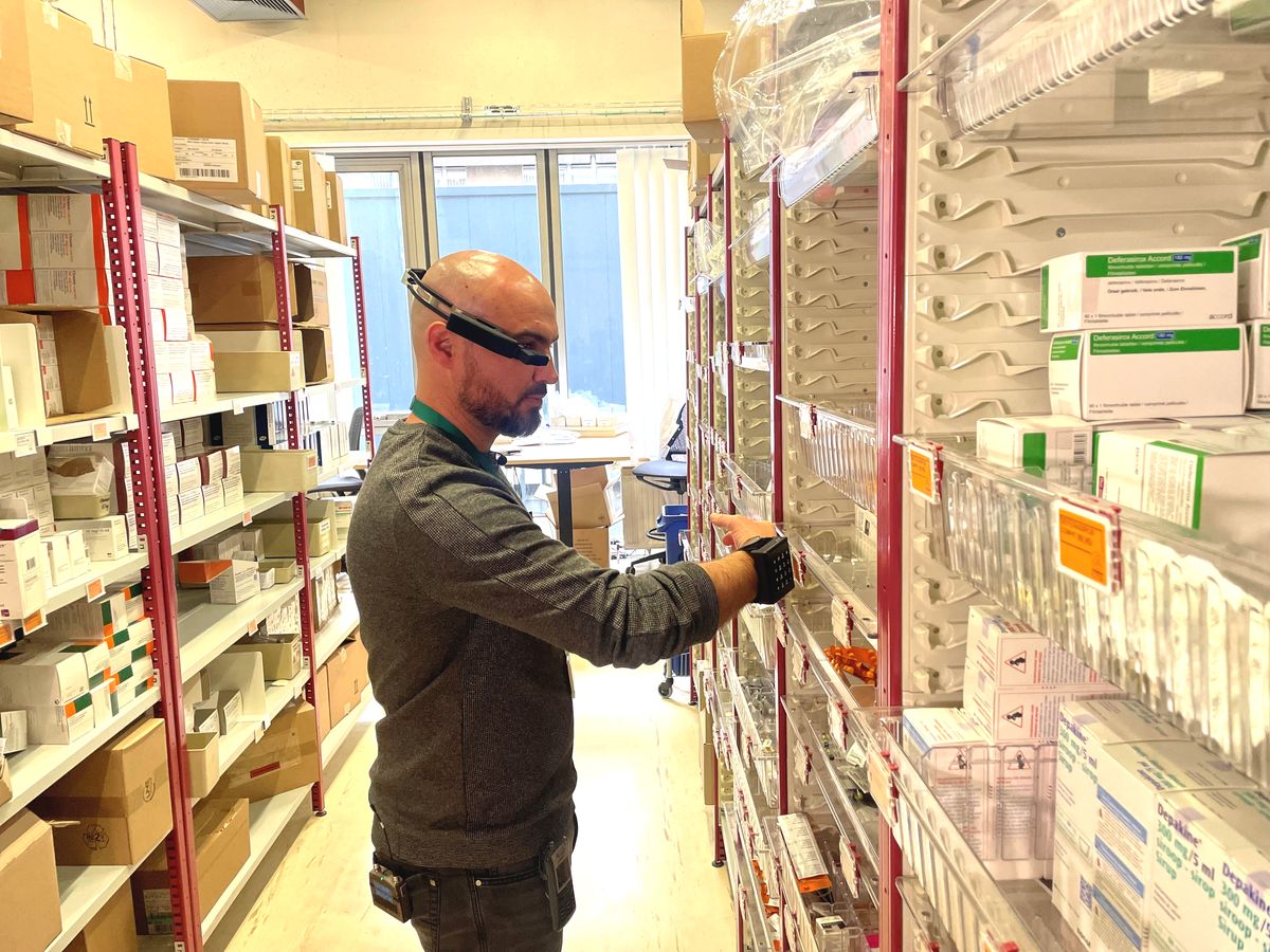 Des lunettes connectées pour la gestion des médicaments à la Citadelle