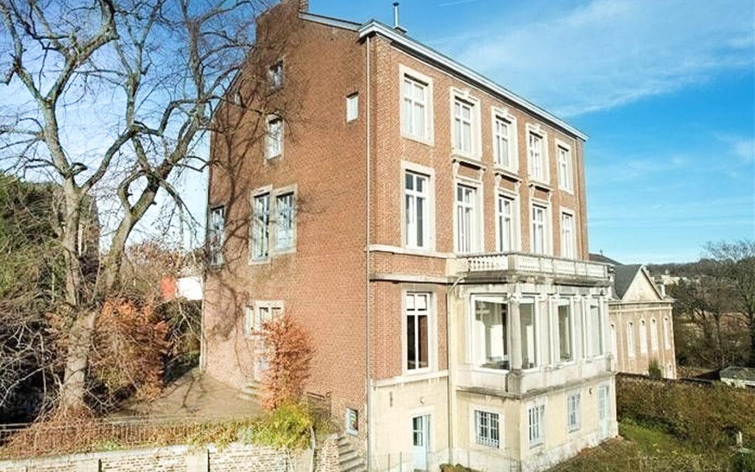 Petit palais à vendre, avec vue imprenable sur le centre de Liège