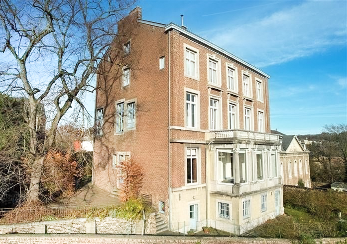 Small palace for sale, with #breathtaking view of the center of Liège