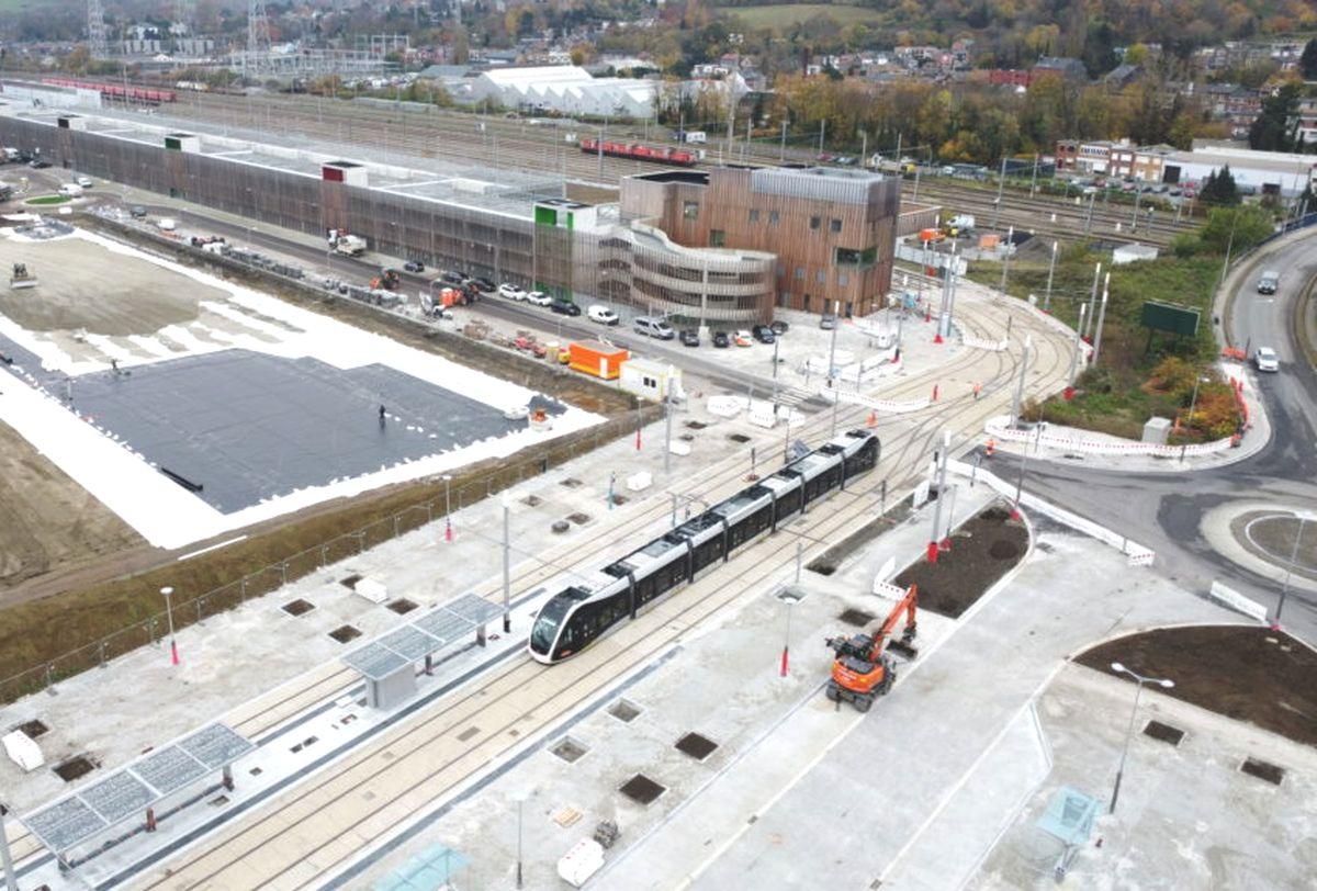 Le tram va circuler dès mardi jusqu’à la station Marengo quai Saint-Léonard