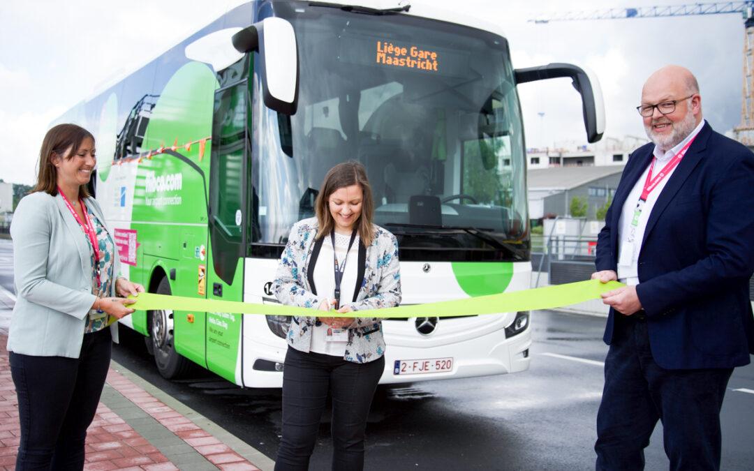 Le nouveau service de bus entre Liège et l’aéroport de Charleroi est opérationnel depuis hier