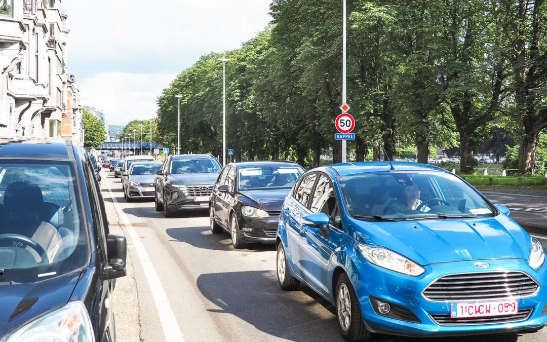 Des Vennes à Bressoux et aux Guillemins: ça bouchonne grave à Liège