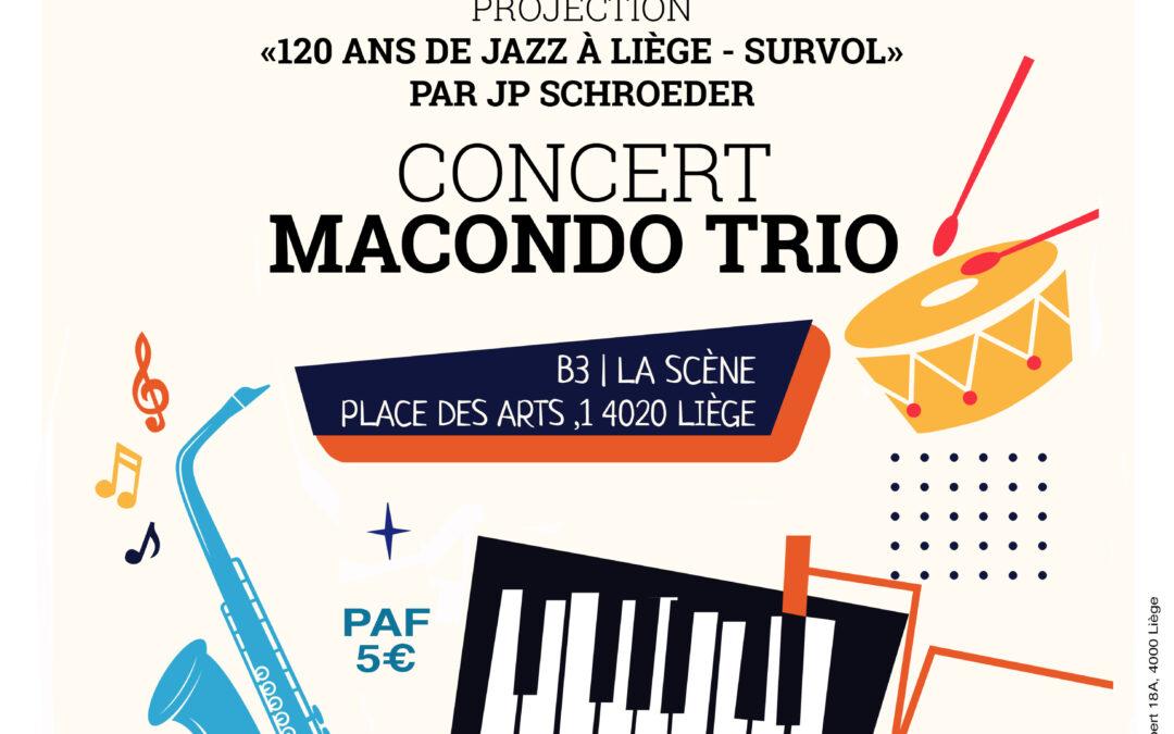 Agenda ► Conférence + Concert: MACONDO TRIO   au  B3/la scène