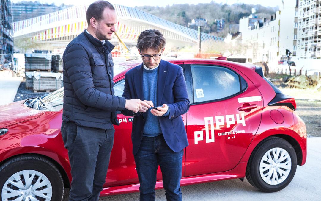 « Trop d’accidents et de vandalisme à Liège »: Poppy retire ses voitures partagées