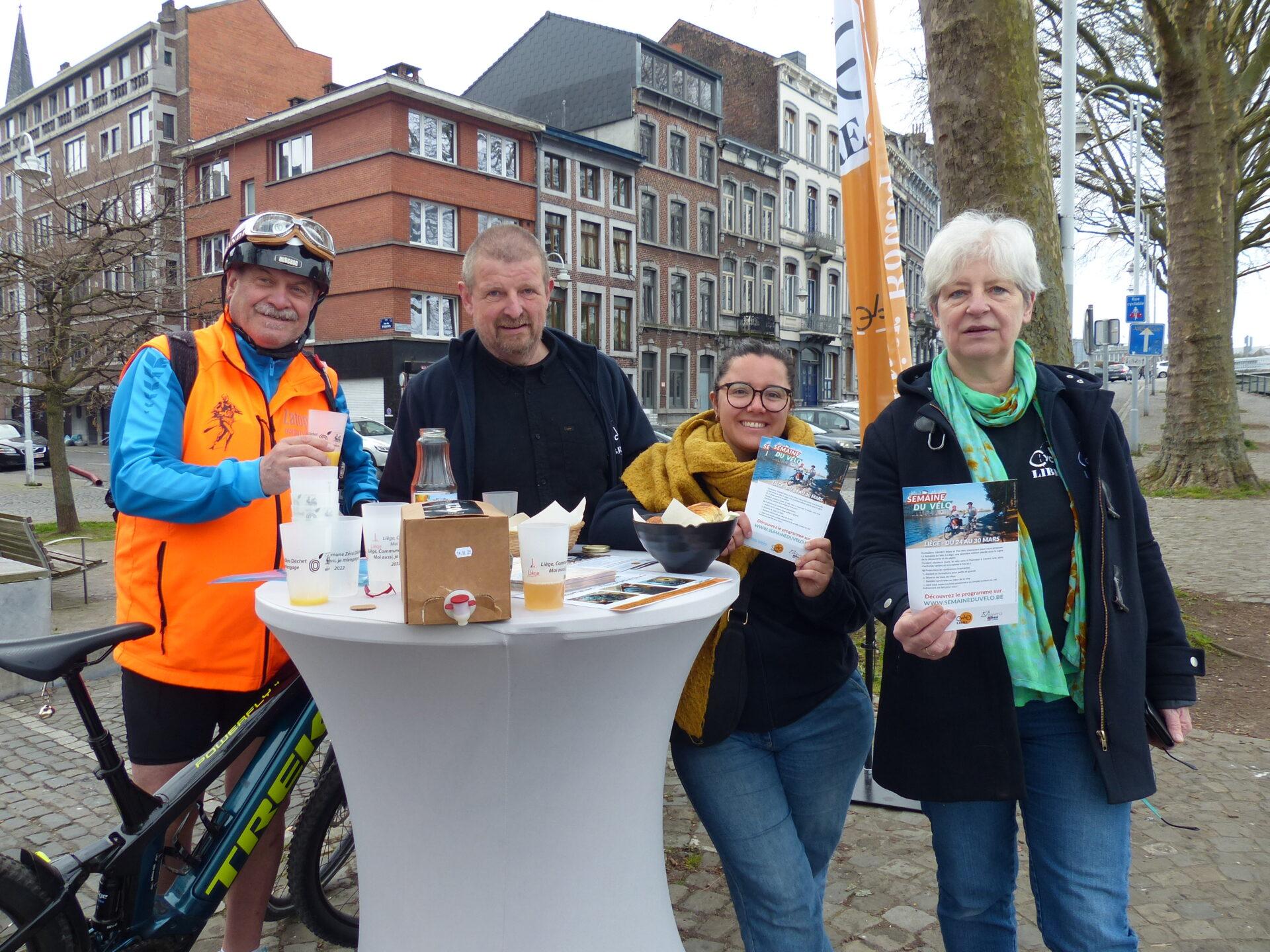 Première en Wallonie: trois magasins lancent la semaine du vélo à Liège
