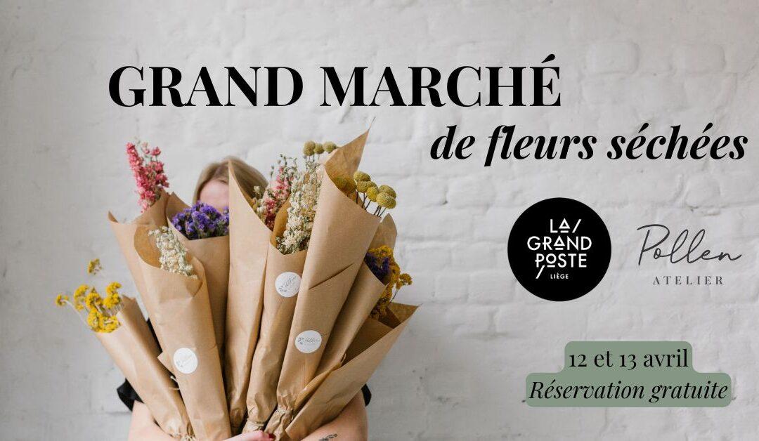 Agenda ► GRAND MARCHÉ AUX FLEURS SÉCHÉES – POLLEN ATELIER